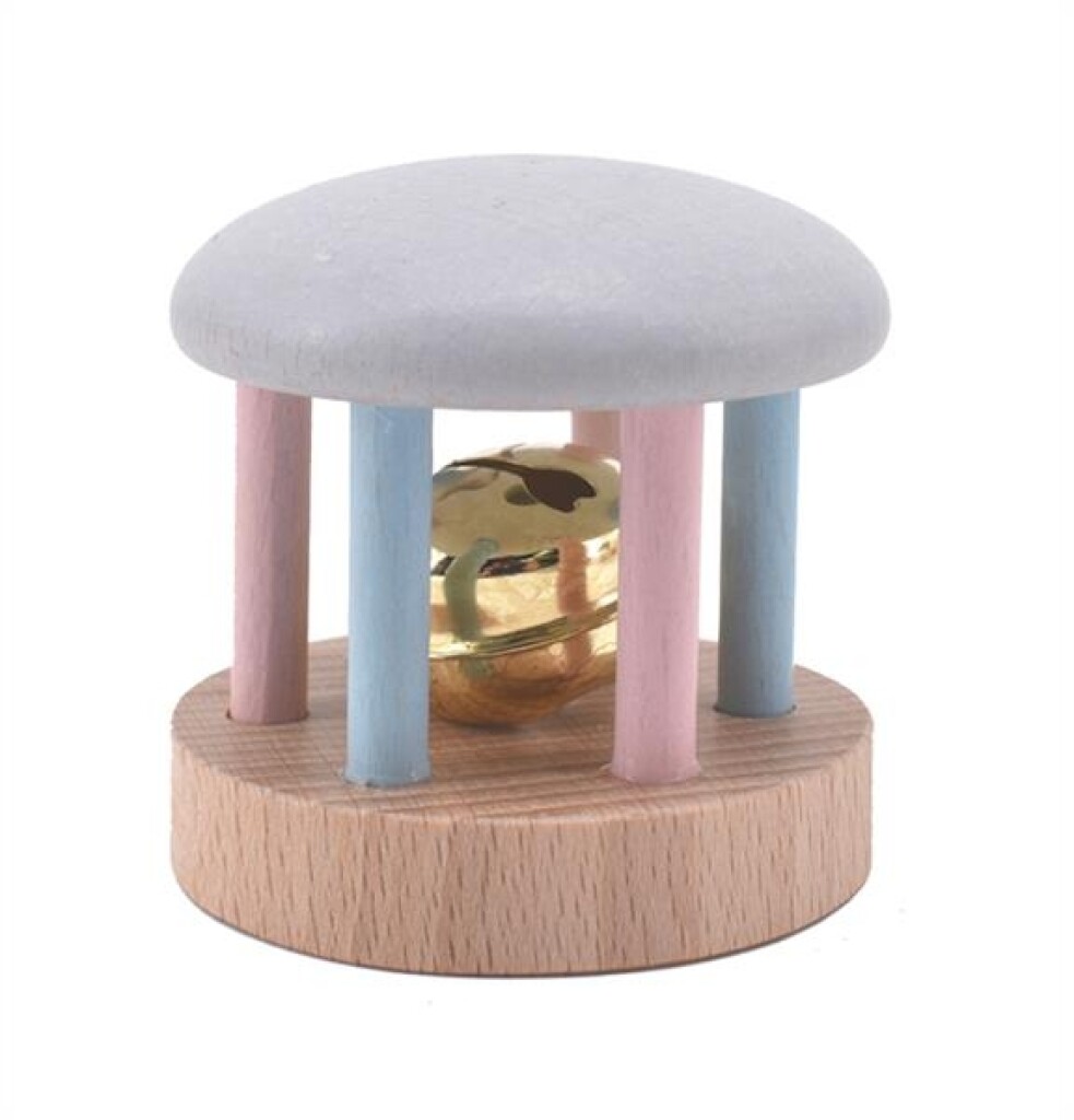 Pilz-Glöckchen "Belli" (blau/rosa)